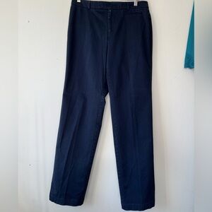Dockers women’s dark‎ navy blue khaki pants size 8